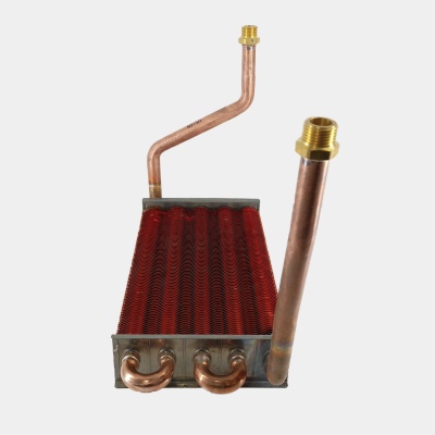 Первичный теплообменник 24квт L=270 (для Bosch 6000 / Buderus 072)